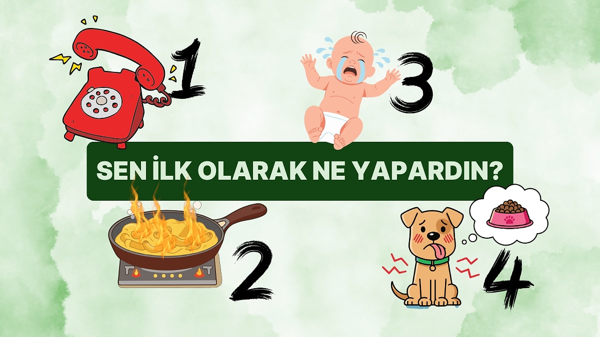 Zeka ve Sezgi Sorusu! Sen İlk Önce Ne Yapardın?