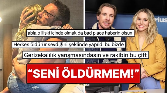 The Good Place'in Eleanor'u Kristen Bell'in Kocasıyla Yaptığı Paylaşımın Altına Düştüğü Not Kan Dondurdu!