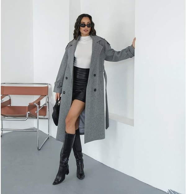 Kaşe kabanlar, kış dolabında mutlaka olması gerekenlerden.