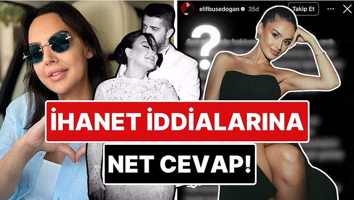 Ebru Gündeş'in Eski Eşi Murat Özdemir'le Aşk Yaşadığı Söylenen Elif Buse Doğan'dan İhanet İddialarına Yanıt