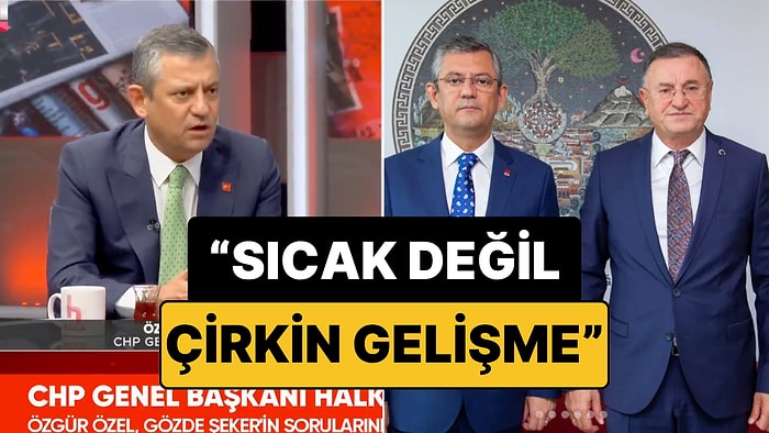 Özgür Özel'den Lütfü Savaş'a: "Sıcak Değil, Çirkin Gelişme O"