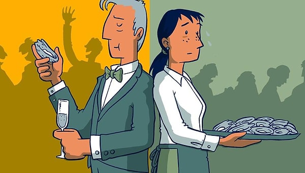 Toplumsal gelir dağılımı adaletsiz olduğunda paradoks daha da derinleşiyor.