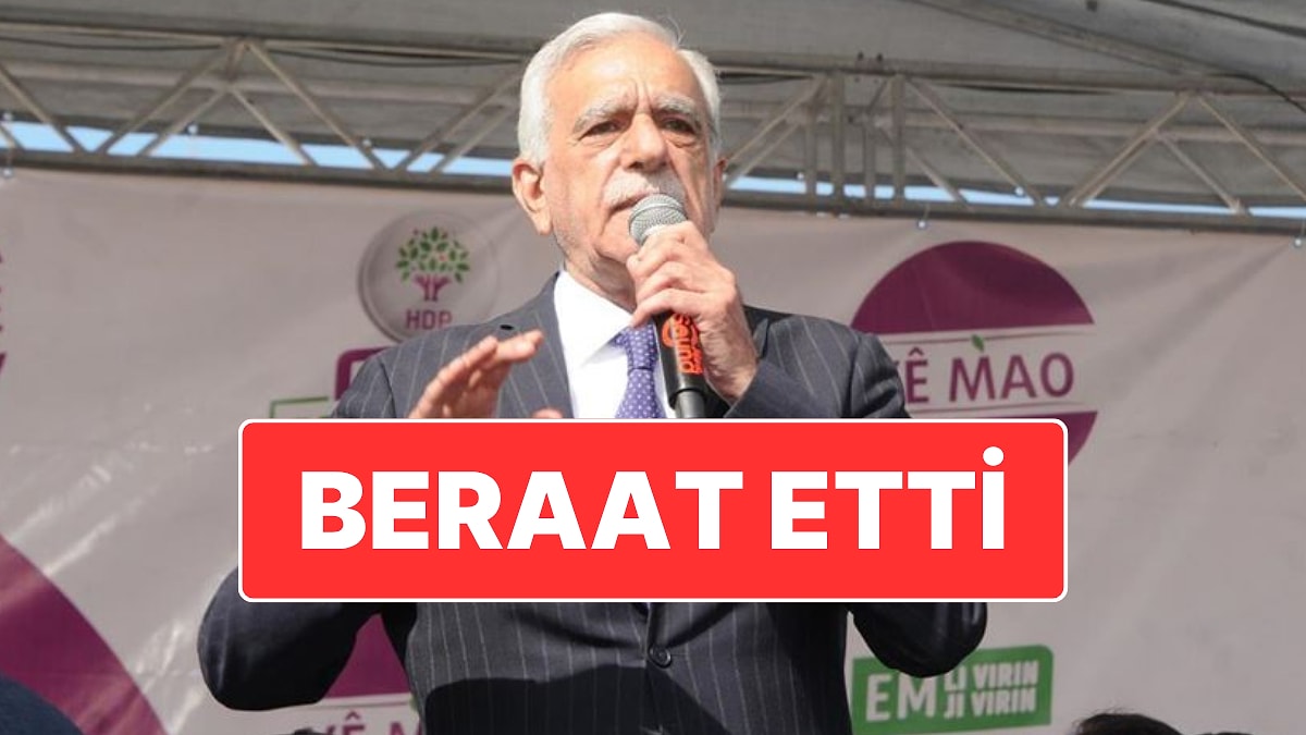 Yerine Kayyum Atanmıştı: Ahmet Türk Yargılandığı Davadan Beraat Etti