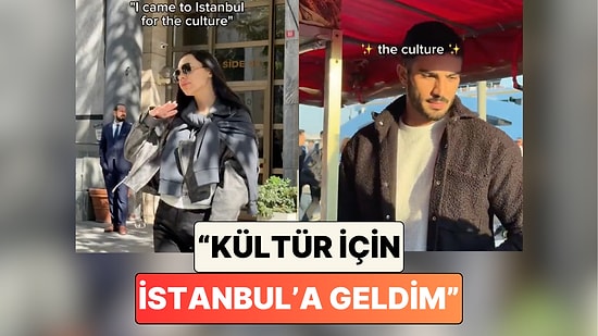 İstanbul'u Gezen Rus Yayıncı Sokakta Gördüğü Erkeklerin Videosunu Paylaştı: "Kültür İçin İstanbul'a Geldim"