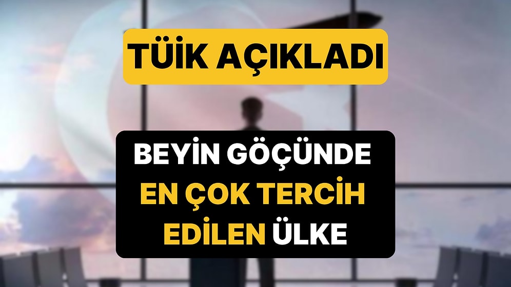 Ne Hollanda Ne Almanya: TÜİK Türkiye'nin Beyin Göçü Verilerini Açıkladı, En Çok Gidilen Ülke Belli Oldu!