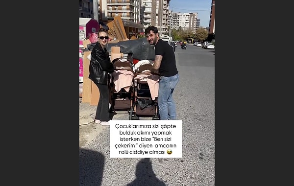 "Çöpe bebek mi atmışlar. Zalim anne, zalim baba"