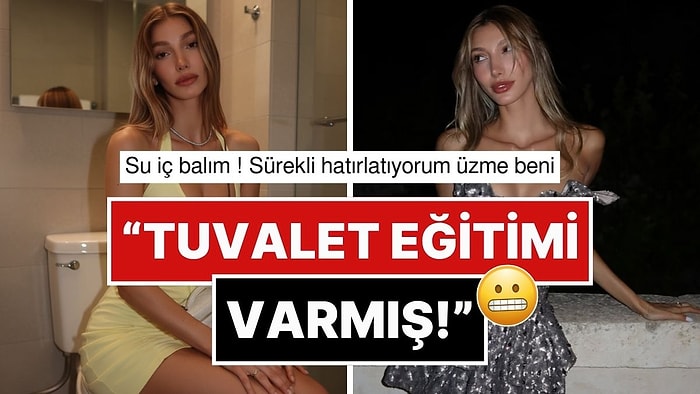 Kuralmış Gibi Günde Yalnızca 1 Kez Tuvalete Gittiğini Söyleyen Model Şevval Şahin Dillere Fena Düştü!