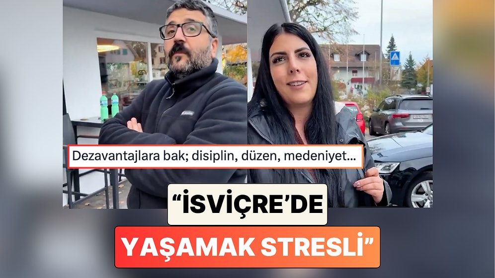 Uzun Yıllardır İsviçre'de Yaşayan Türk Bir Aile İsviçre'de Yaşamanın Zorluklarını Anlattı