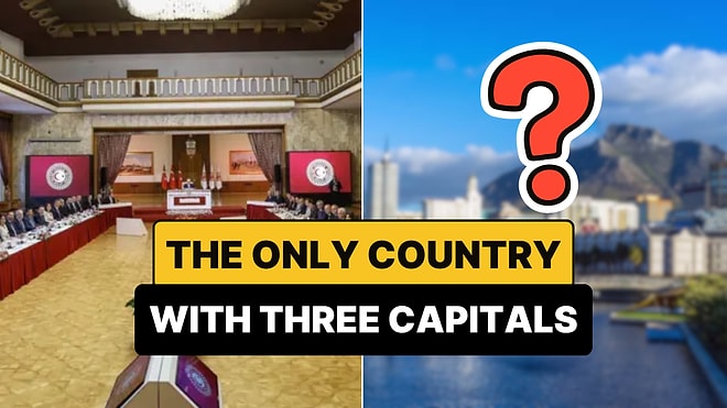The Only Country in the World With Three Capitals!