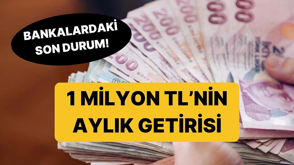 Mevduat Faizlerinde Son Durum: 1 Milyon TL'nin Güncel Aylık Getirisi Ne Kadar Oldu?