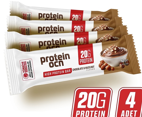 Bugün Proteinocean'da lansmana özel olarak sunulan Protein Bar Chocolate & Hazelnut, şuanda %15 indirimde!