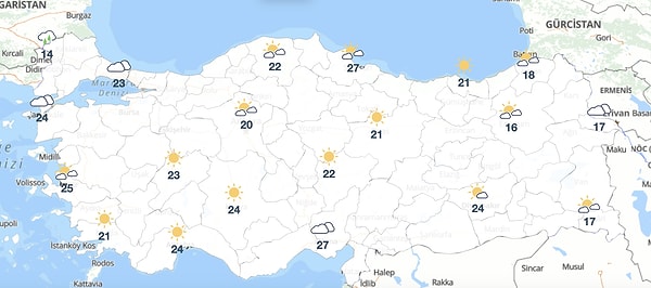 Meteoroloji Genel Müdürlüğü'nün açıklaması ise şöyle;