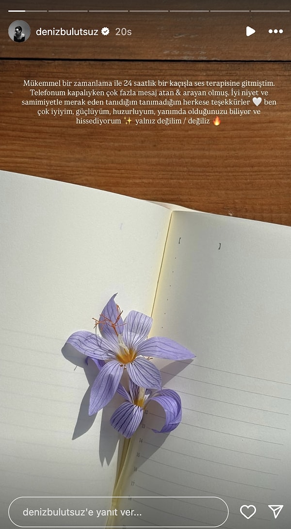 Güven'in basın toplantısının ardından gözler Deniz Bulutsuz'a çevrilmişti.