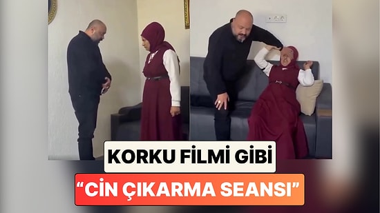Korku Filmi Sahnesi Gibi: Kayseri'de Bir Cin Çıkarma Seansı Sosyal Medyada Viral Oldu