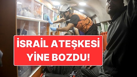 İsrail Ateşkesi Bozdu: Gazze’de Bir Gecede 24’ü Çocuk 63 Kişi Hayatını Kaybetti