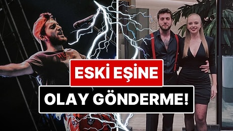 Ufuk Beydemir'in Konserinde Eski Eşi İpek Filiz Yazıcı'nın Sarı Saçlarına Olay Gönderme!