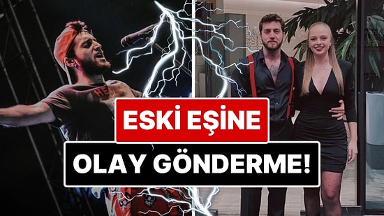 Ufuk Beydemir'in Konserinde Eski Eşi İpek Filiz Yazıcı'nın Sarı Saçlarına Olay Gönderme!