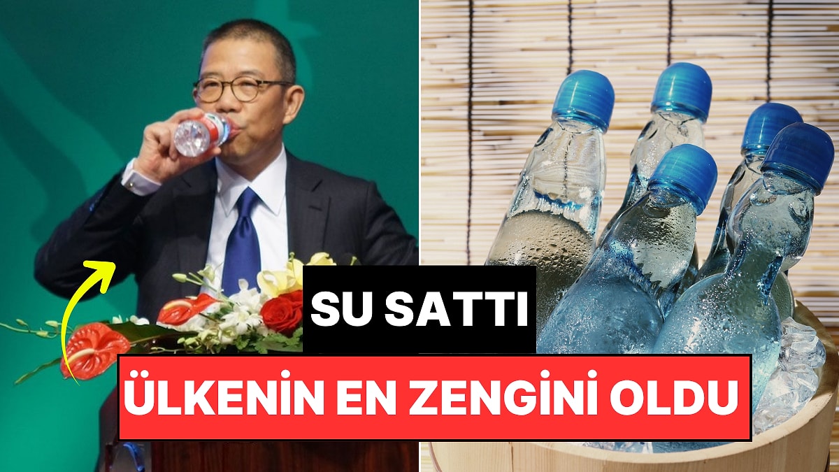 Hem TikTok&apos;u Hem Temu&apos;yu Geride Bıraktı: Çin&apos;in En Zengini Yine &apos;Su Kralı&apos; Oldu