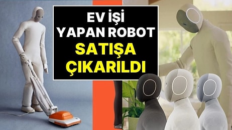 Çamaşır Katlayan, Evi Temizleyen Robot Satışa Çıktı: İşte Karşınızda İnsansı Ev Robotu NEO