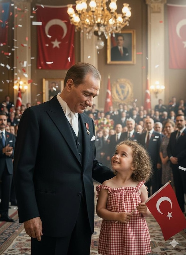 Çocuklar Atatürk ile buluştu!