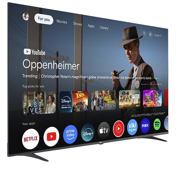 Eğer “evde keyifli bir film gecesi olmadan olmaz” diyorsan, bu televizyon tam senlik!