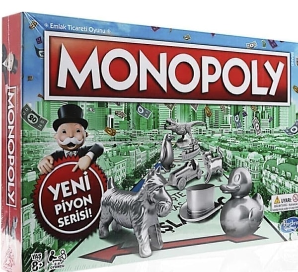 Hasbro Gaming Monopoly Kutu Oyunu, şimdi %11 indirimde!