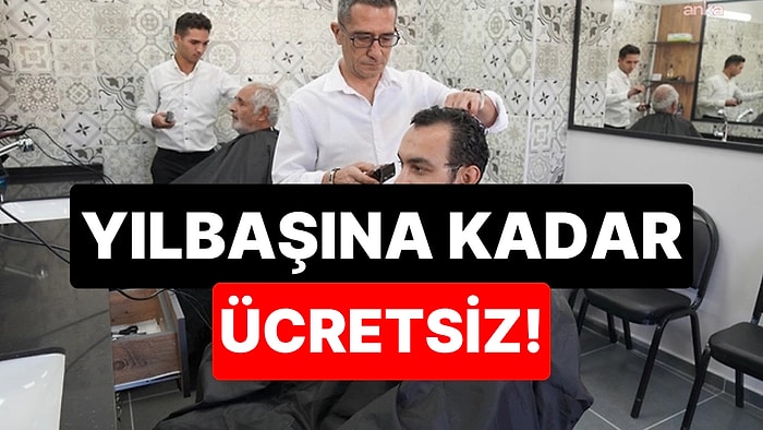 Yılbaşına Kadar Ücretsiz: Türkiye’nin İlk “Kent Berberi” Açıldı!