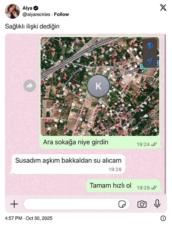 Çok sağlıklıymış.
