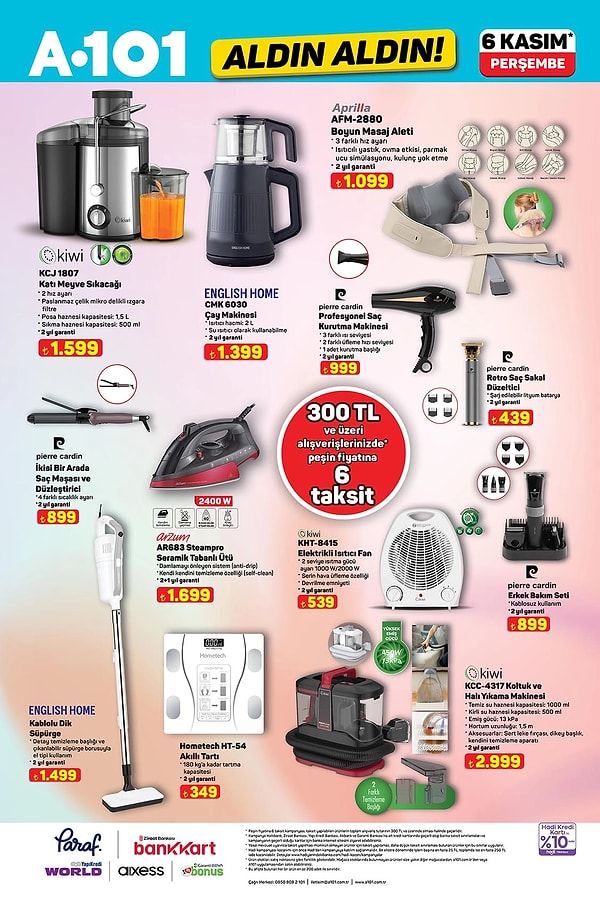 Kiwi Koltuk ve Halı Yıkama Makinesi 2.999 TL