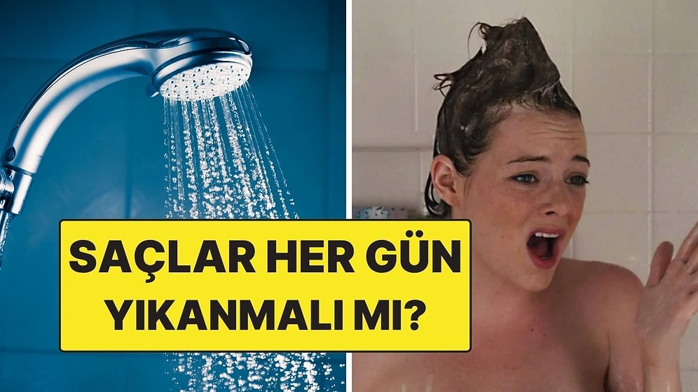 Uzmanlar Son Noktayı Koydu! Saçlar Her Gün mü Yıkanmalı, Haftada Bir mi?