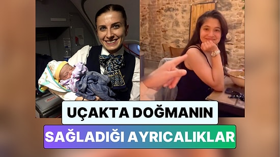 Efsane Değilmiş! Bir Kadın Uçakta Doğan Arkadaşının Kazandığı Hakları Paylaştı