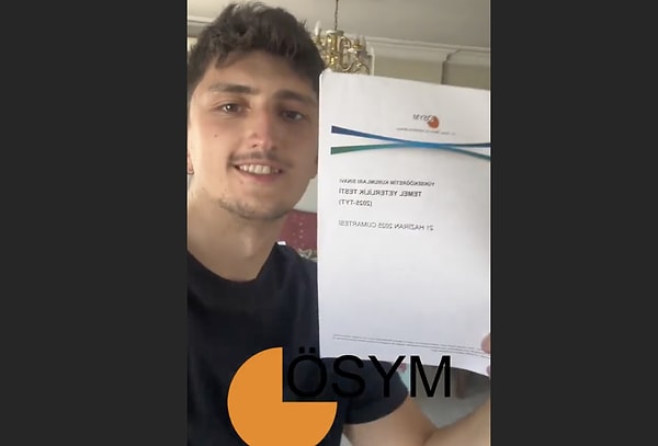 Tüm soruları 5 saatte yanıtladı.