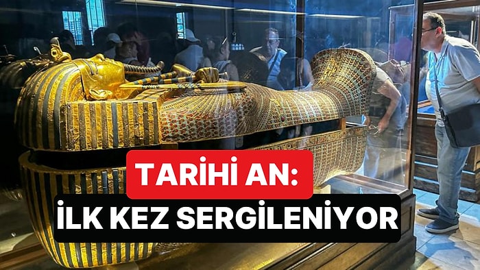 Mısır'da Tutankhamun’un Mezarı İlk Kez Tamamen Sergileniyor