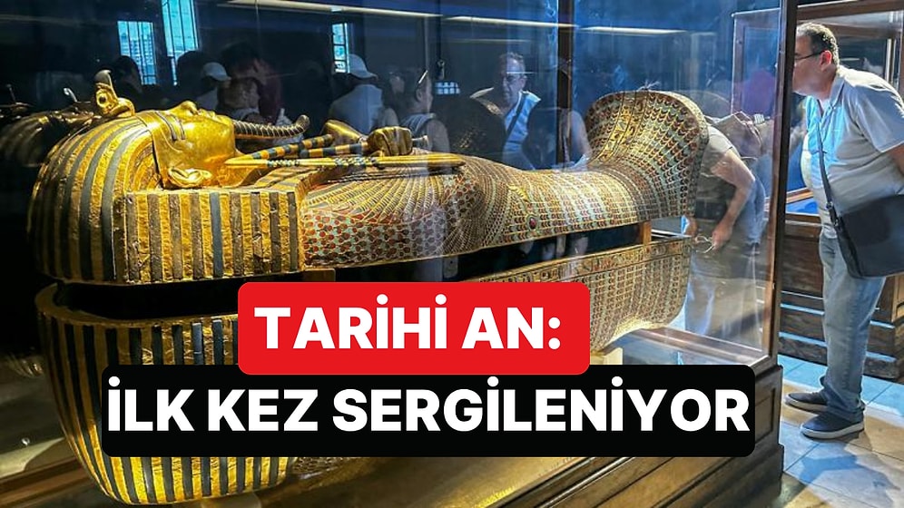 Mısır'da Tutankhamun’un Mezarı İlk Kez Tamamen Sergileniyor