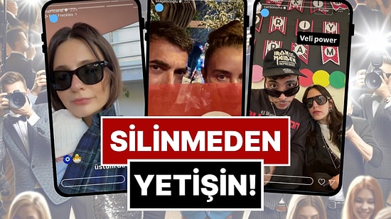 Silinmeden Yetişin: 25 Ekim- 1 Kasım'da Ünlülerin Paylaştığı "Kaçarsa Yazık Olur" Temalı Instagram Hikayeleri!
