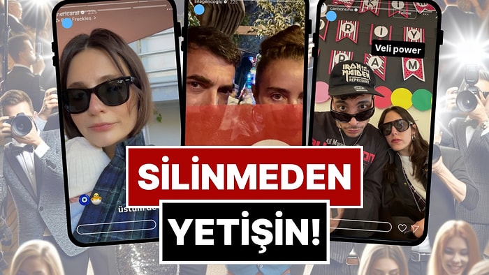 Silinmeden Yetişin: 25 Ekim- 1 Kasım'da Ünlülerin Paylaştığı "Kaçarsa Yazık Olur" Temalı Instagram Hikayeleri!