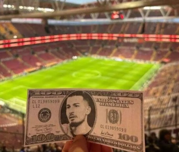 Resmini paraya bastılar.