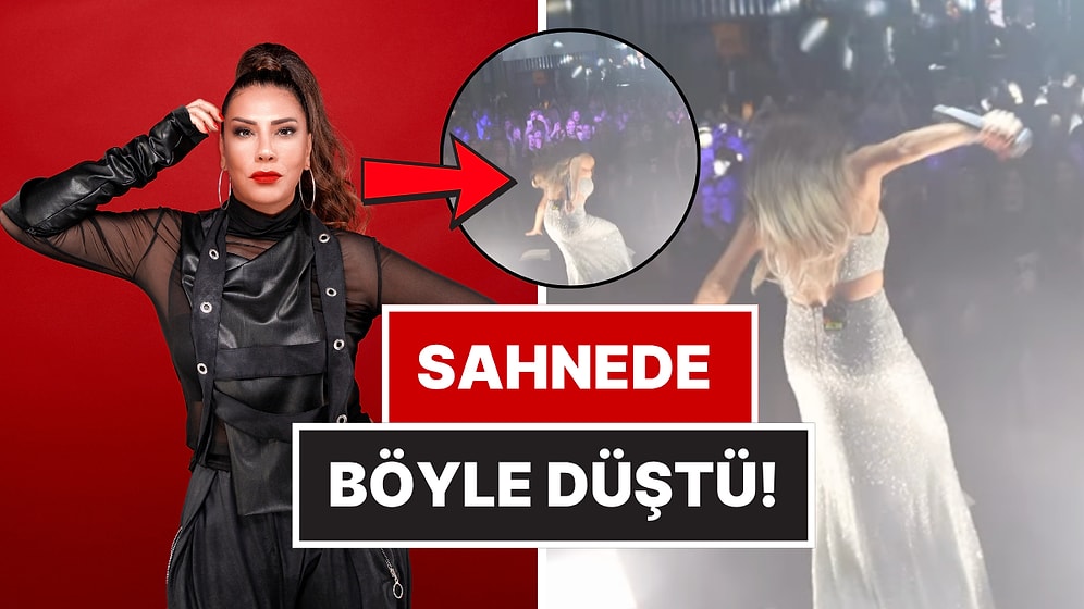 Talihsiz Kaza: Işın Karaca Sahnede Şarkı Söylerken Bir Anda Yere Kapaklandı!