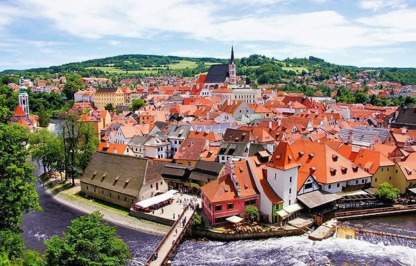 6. Cesky Krumlov, Çekya