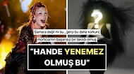 Saçlarının İçinde Kaybolan Hande Yener'in Yeni İmaj Denemesi Alay Konusu Oldu!