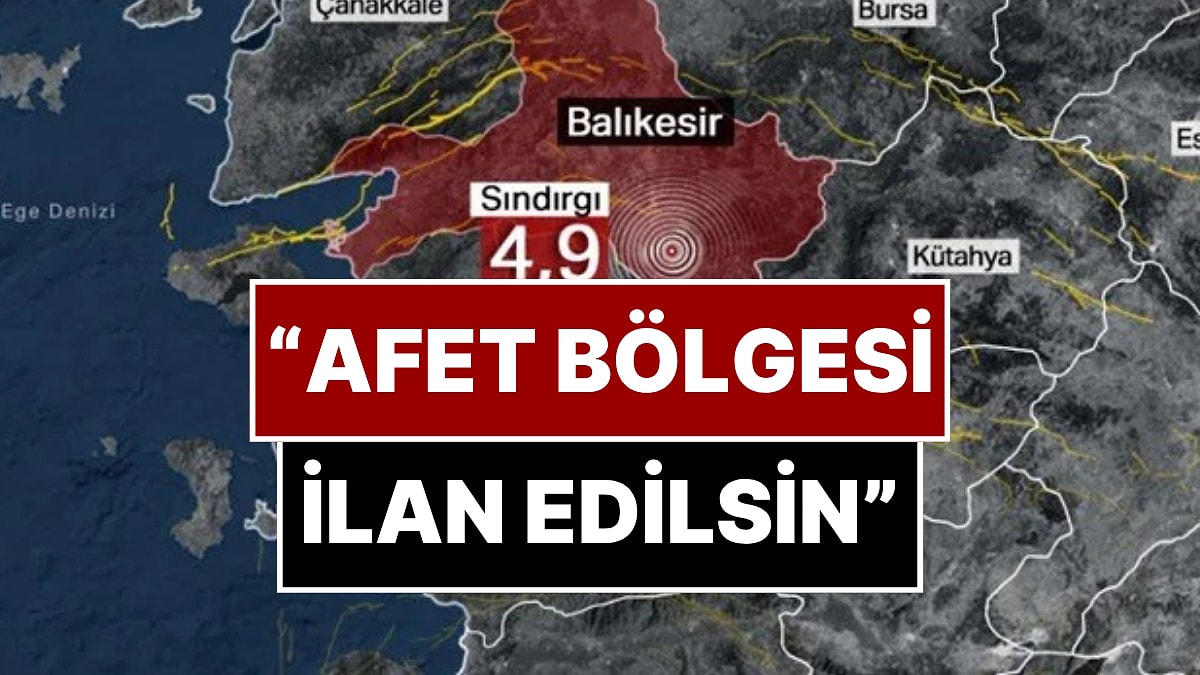 Belediye Başkanından Flaş Açıklama: &quot;Afet Bölgesi İlan Edilmeli&quot;