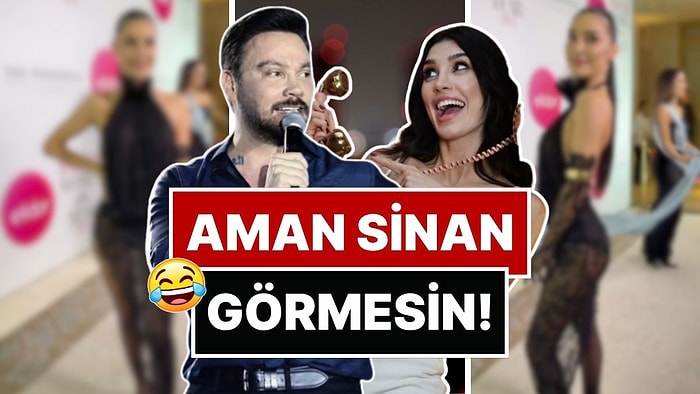 Aman Sinan Görmesin: Burcu Kıratlı, Harper's Bazaar Gecesinde Dantelli Transparan Elbisesiyle Dikkat Çekti!