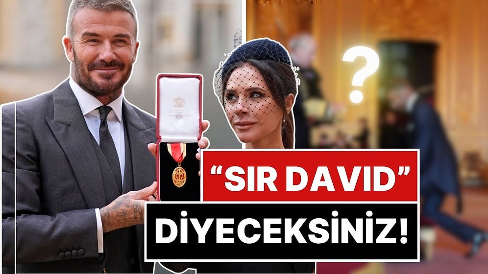 Bir Bu Eksikti: David Beckham, İngiltere Kralı Charles Tarafından "Şövalye" İlan Edildi