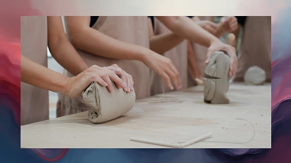 1. Bizim aklımıza ilk gelen aktivitelerden biri seramik oldu.