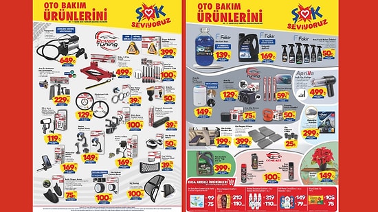 ŞOK'a Oto Bakım Ürünleri Geliyor! 8 Kasım 2025 ŞOK Aktüel Ürünler Kataloğu
