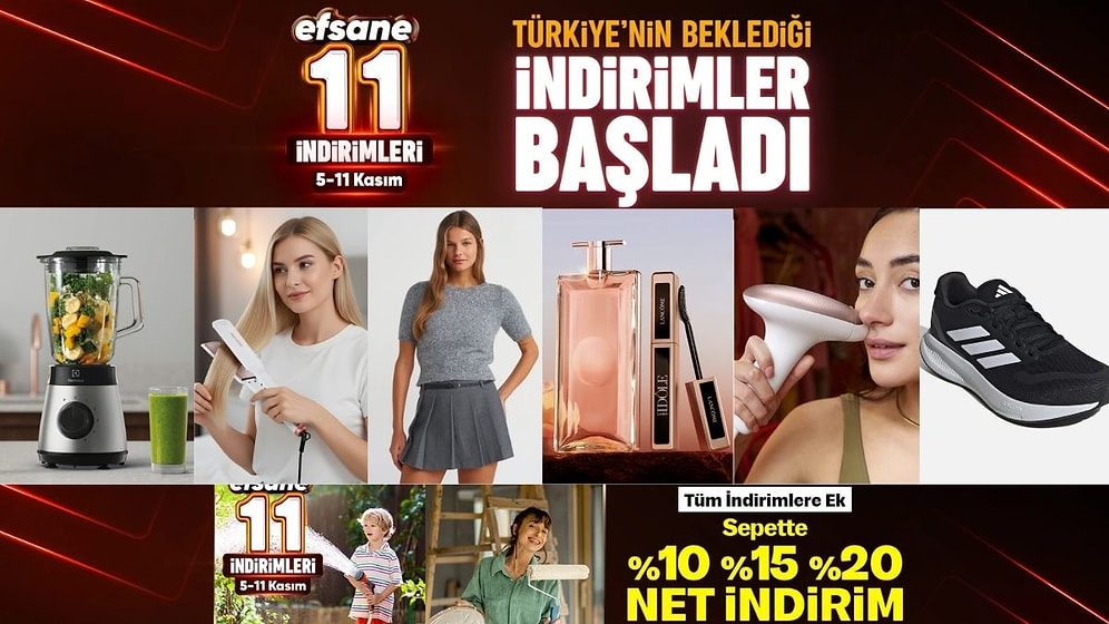 Efsane İndirimler Başladı! Sepet İndirimleriyle Tasarruf Edebileceğin Binlerce Ürün Burada!