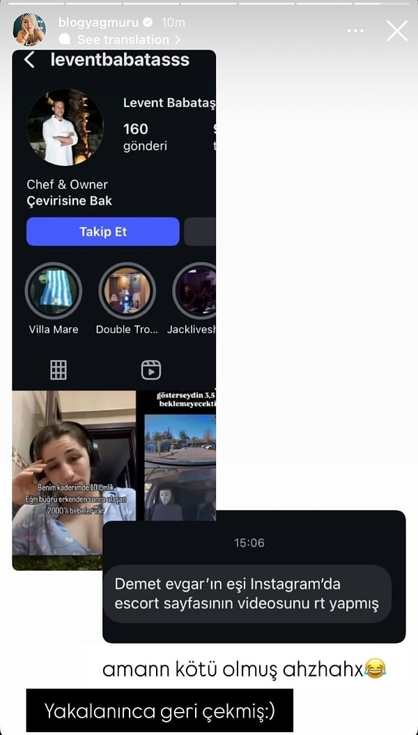 Gelelim geçtiğimiz gece @blogyagmuru'nun öne çıkardığı, dikkatli sosyal medya kullanıcılarının dikkatinden kaçmayan o hamleye!