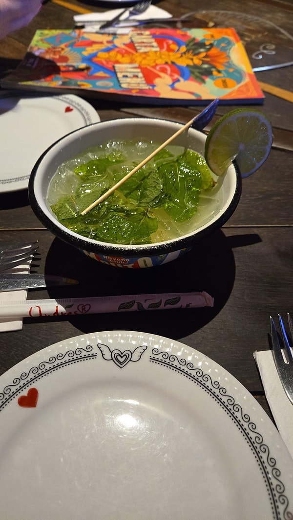 4. Peki, bir kase mojito?