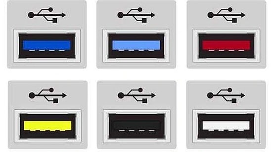 Farklı Özellikleri Var: USB Kablolarının Renkleri Ne Anlama Geliyor?