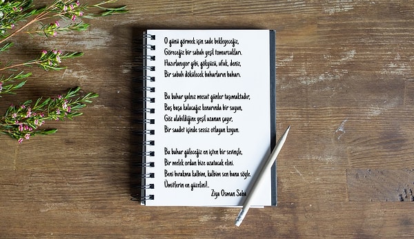 8. Bir şiirin görsel bir şekilde düzenlenmesine ne denir?